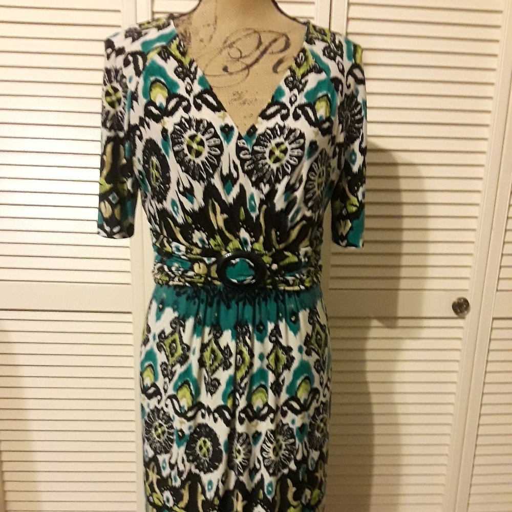 Jones New York Dress, beautiful print. NWOT